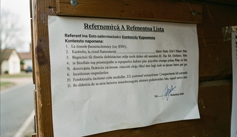 Ruka označava citat i parafrazu u istraživačkoj beležnici